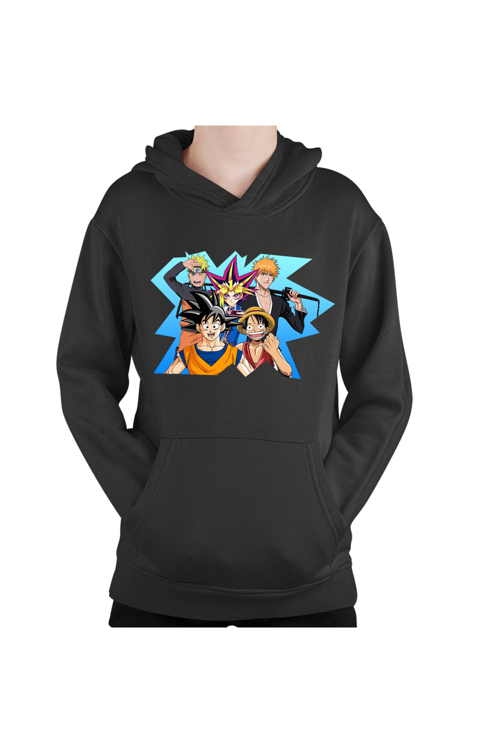 Hanorac copii Bleach Naruto Songoku OnePiece Luffy Boruto