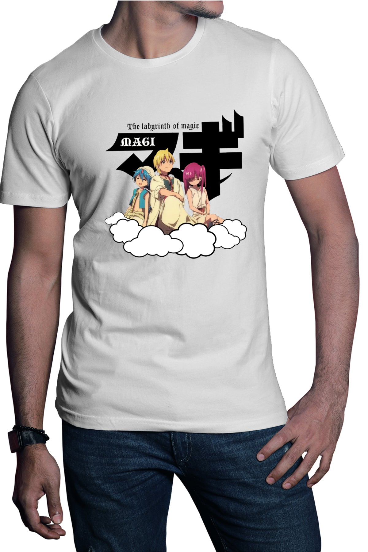 Tricou barbati Magi The Labyrinth of Magic Ringke Sp Comfy