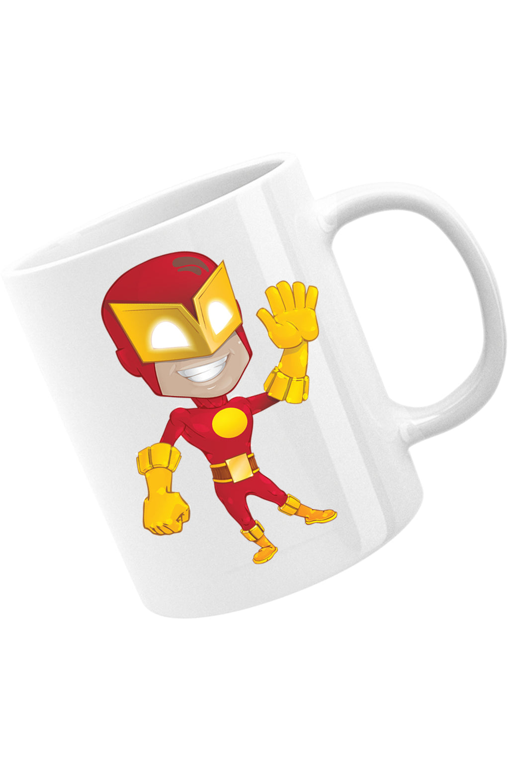 Cana The Flash Superhero Cartoon Comics, alba, 330 ml