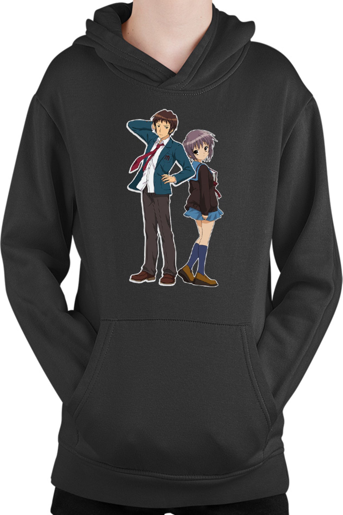Hanorac copii Haruhi Suzumiya Itsuki Yuki Club Minecraft Funimation