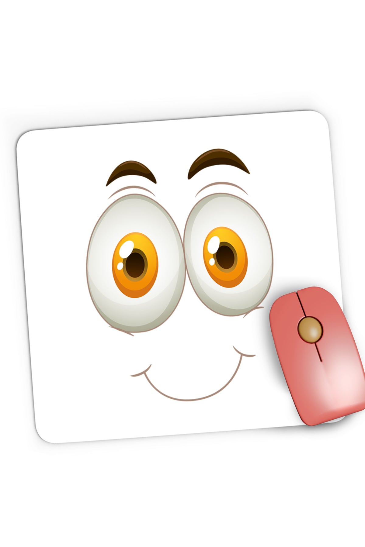 Mousepad Gaming Roblox Twitter Platforme Studio Smiley Face, 21x19 cm