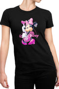 Tricou dama Mickey Mouse Minnie Rock n roll Music Fun