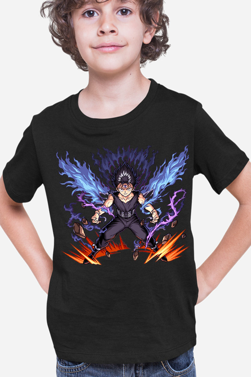 Tricou copii Yu Yu Hakusho Comedy Adventure Shounen Manga
