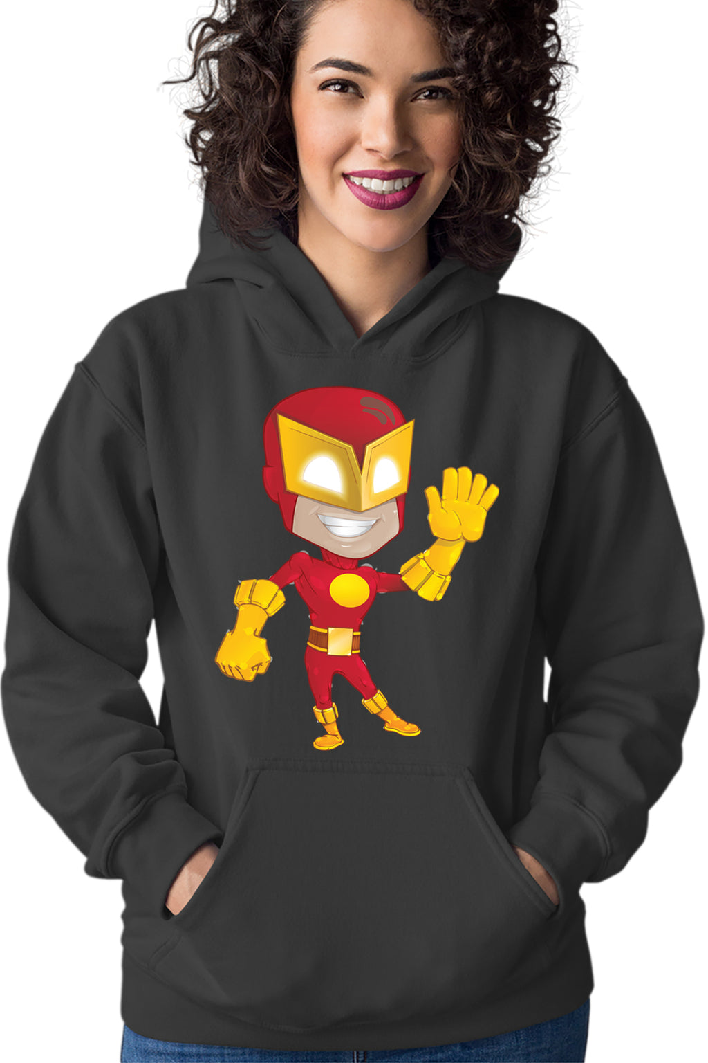 Hanorac dama The Flash Superhero Cartoon Comics