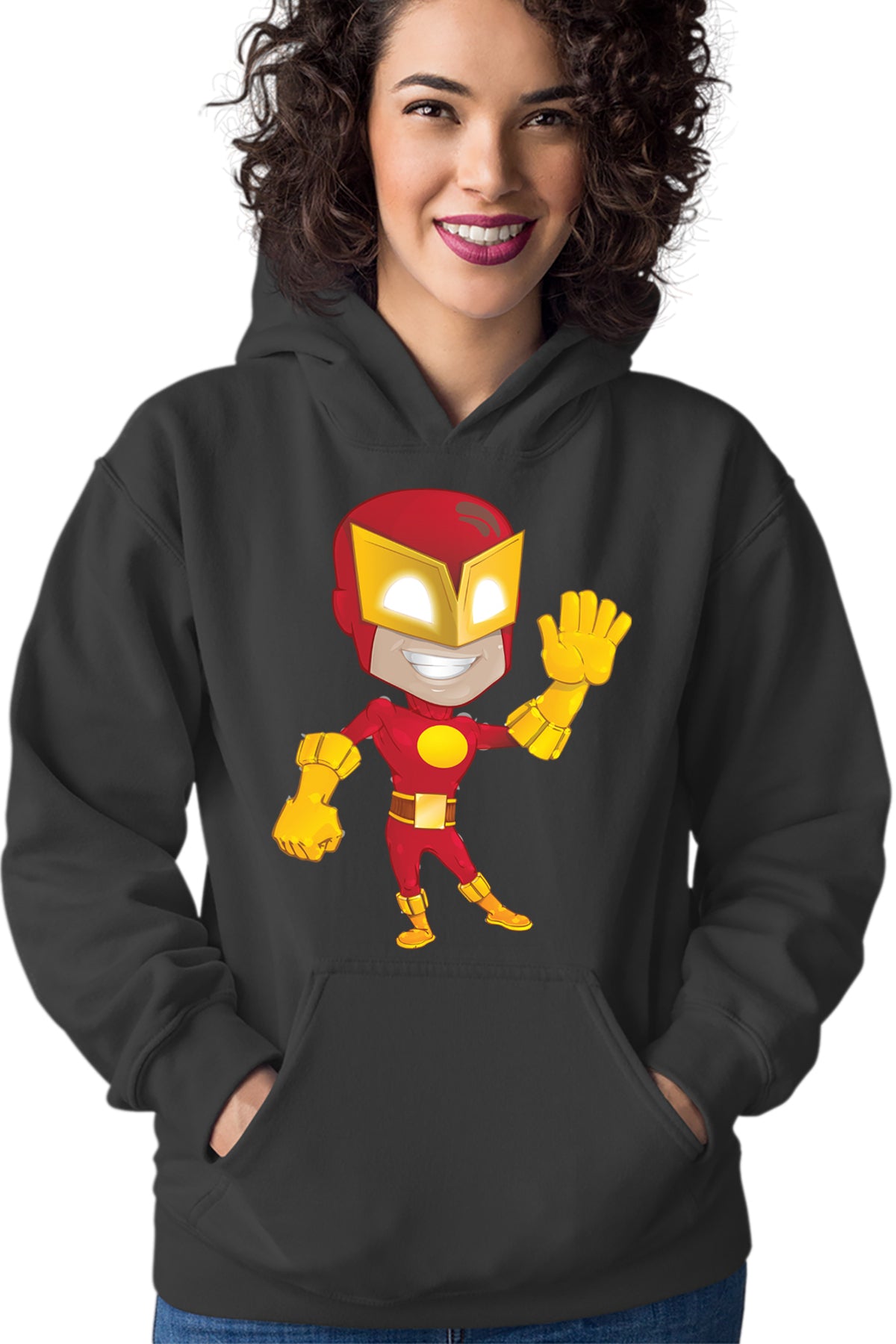 Hanorac dama The Flash Superhero Cartoon Comics