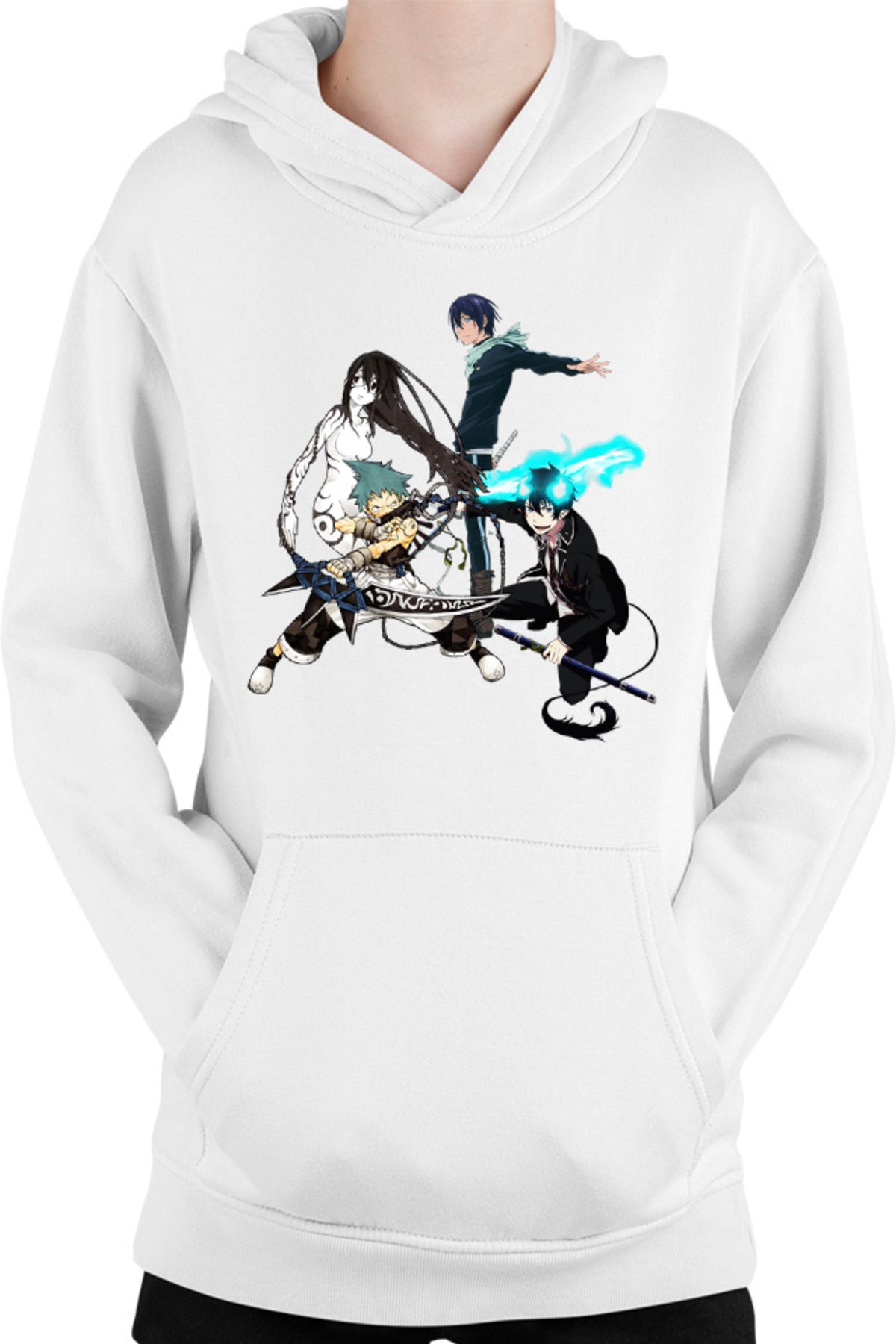 Hanorac copii Soul Eater Black Star Yato Noragami Rin Ao no Exorcist Ghost