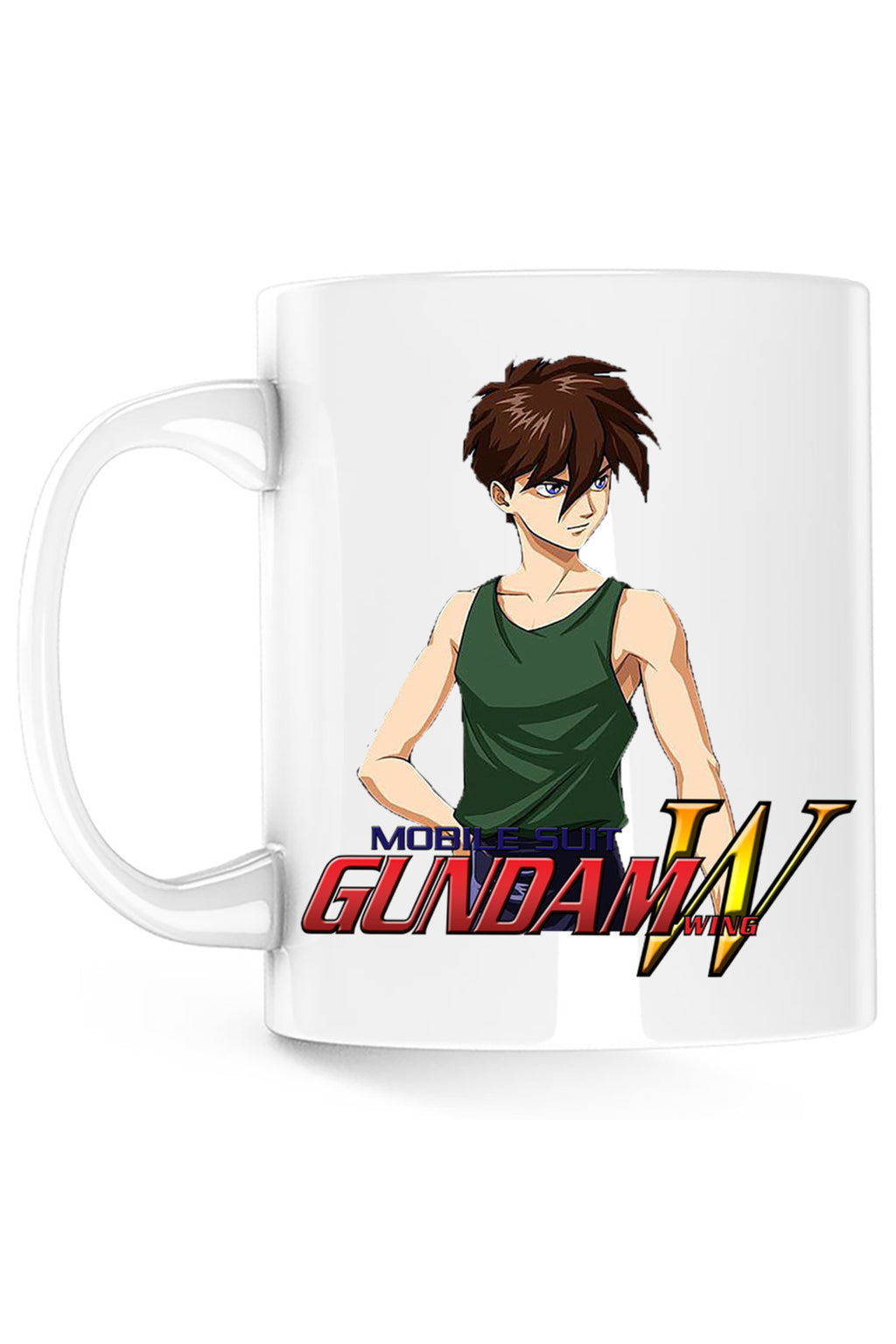 Cana Gundam Wing Heero Angry Guy Anime Eater, alba, 330 ml