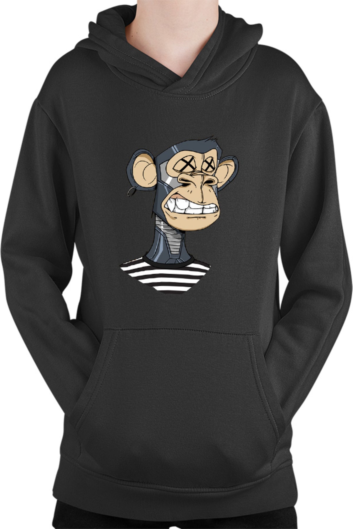 Hanorac copii NFT Monkey Currency Money Trend Animal