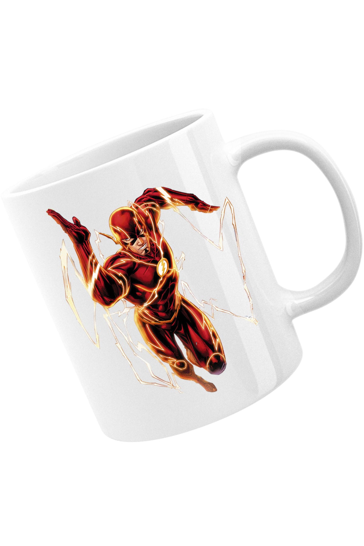 Cana The Flash Comic Book Marvel Desene Animate, alba, 330 ml