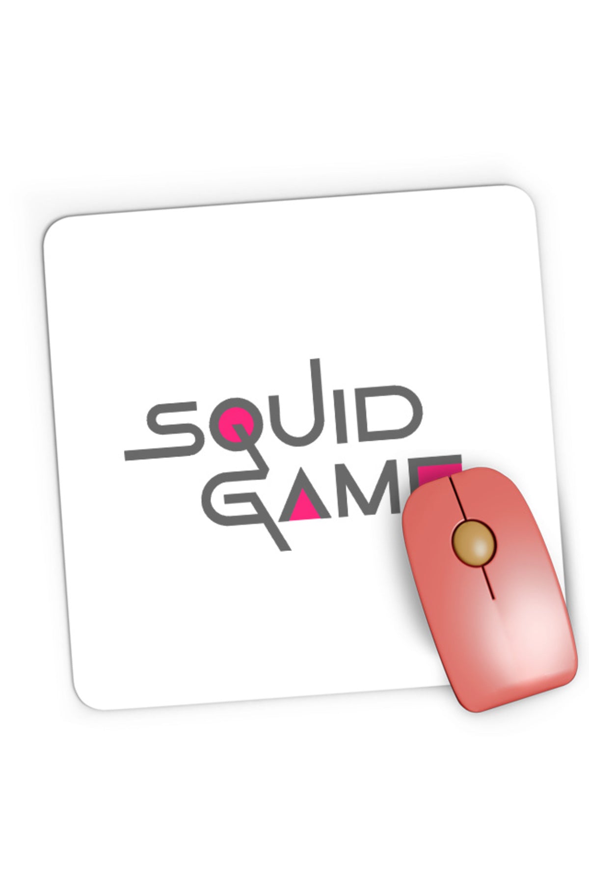 Mousepad Gaming Squid Game Logo Competition, 21x19 cm