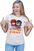 Tricou dama Rurouni Kenshin Chibi Fight Kenshin Hajime