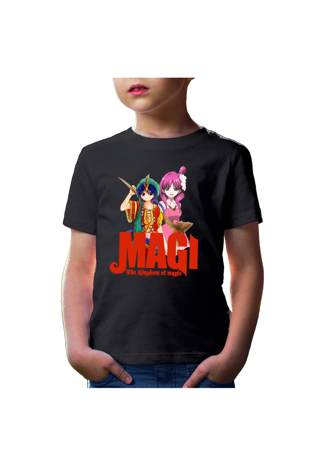 Tricou copii Magi The Labyrinth of Magic Morgiana Alladin Party Costume