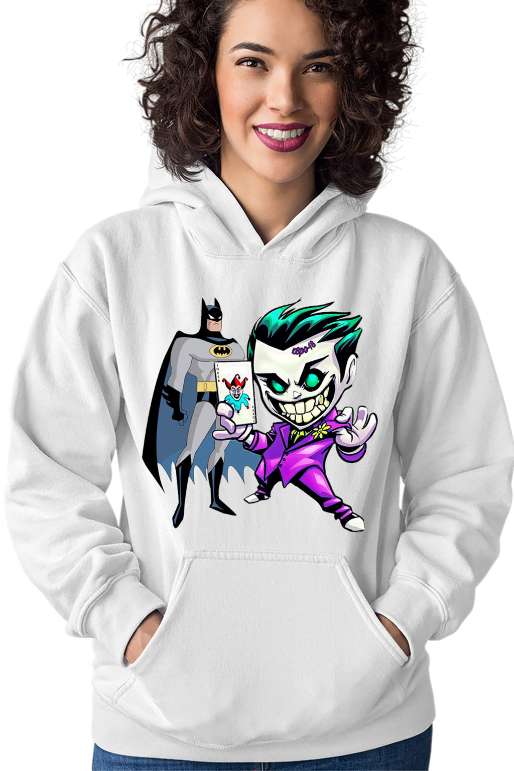 Hanorac dama Batman Vs Joker Bruce Death Metal