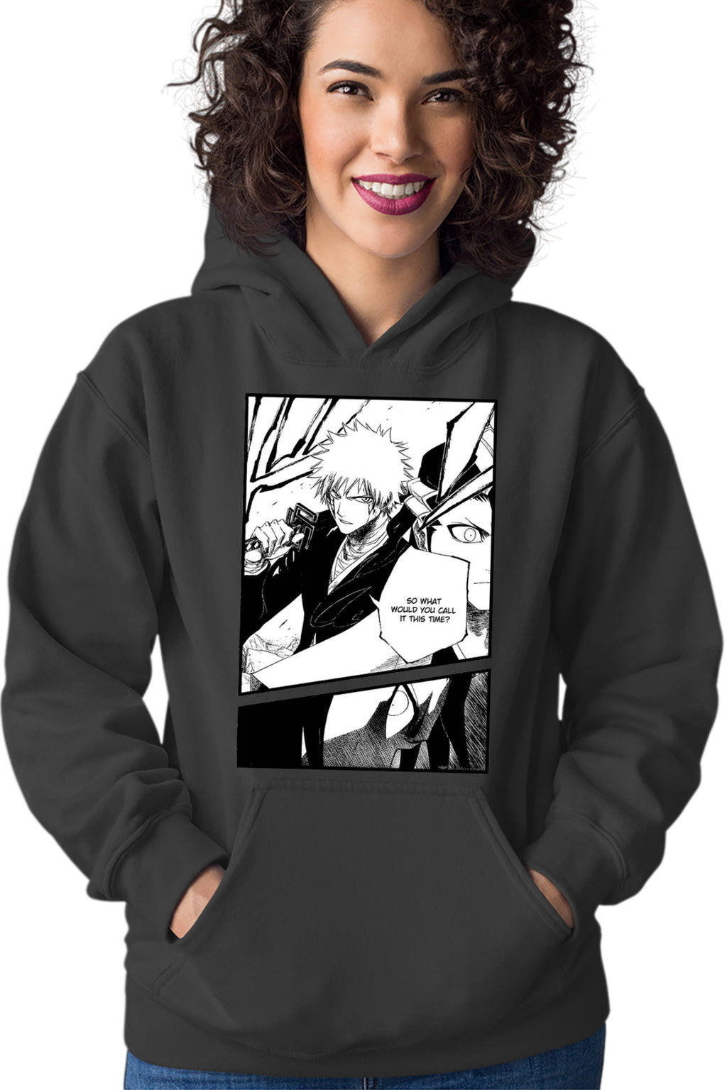Hanorac dama Bleach Manga Panel Scene Soul Reaper