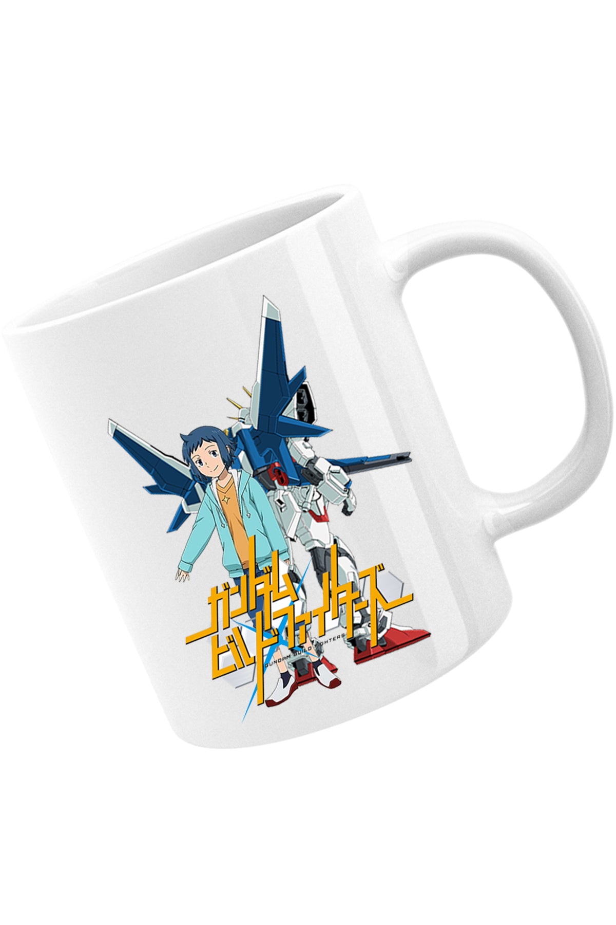 Cana Gundam Build Fighters Sei Robot, alba, 330 ml