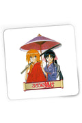 Mousepad Gaming Rurouni Kenshin Couple Umbrella Killakill, 21x19 cm