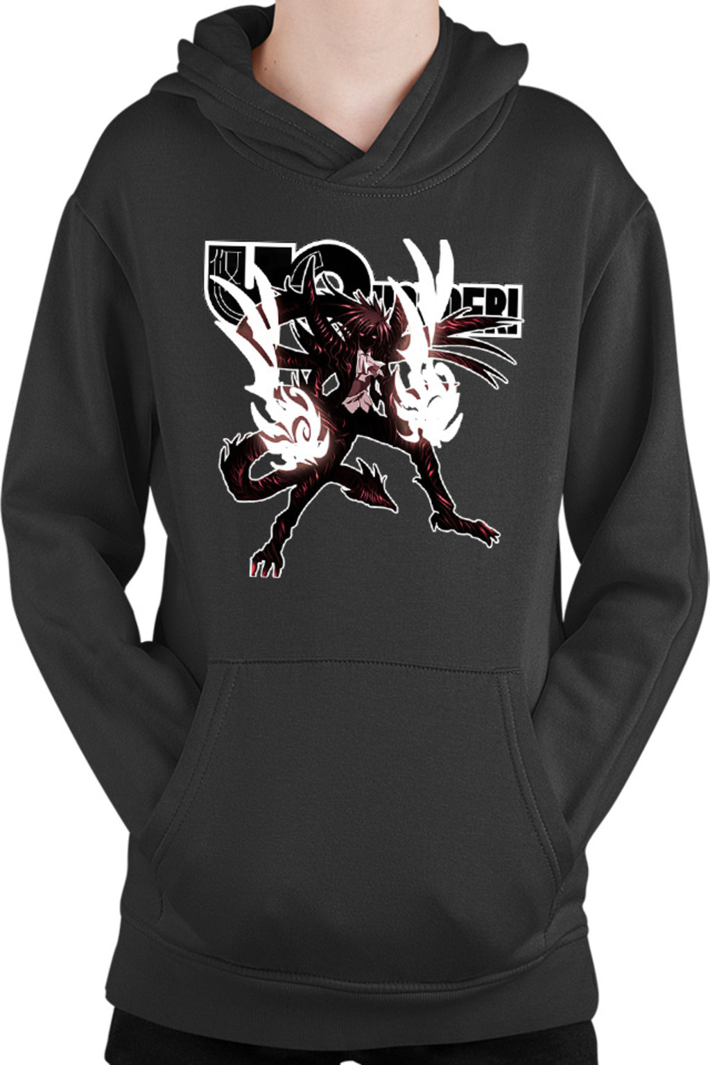 Hanorac copii UQ Holder Touta Demon Form Sci-Fi Youkai Samurai