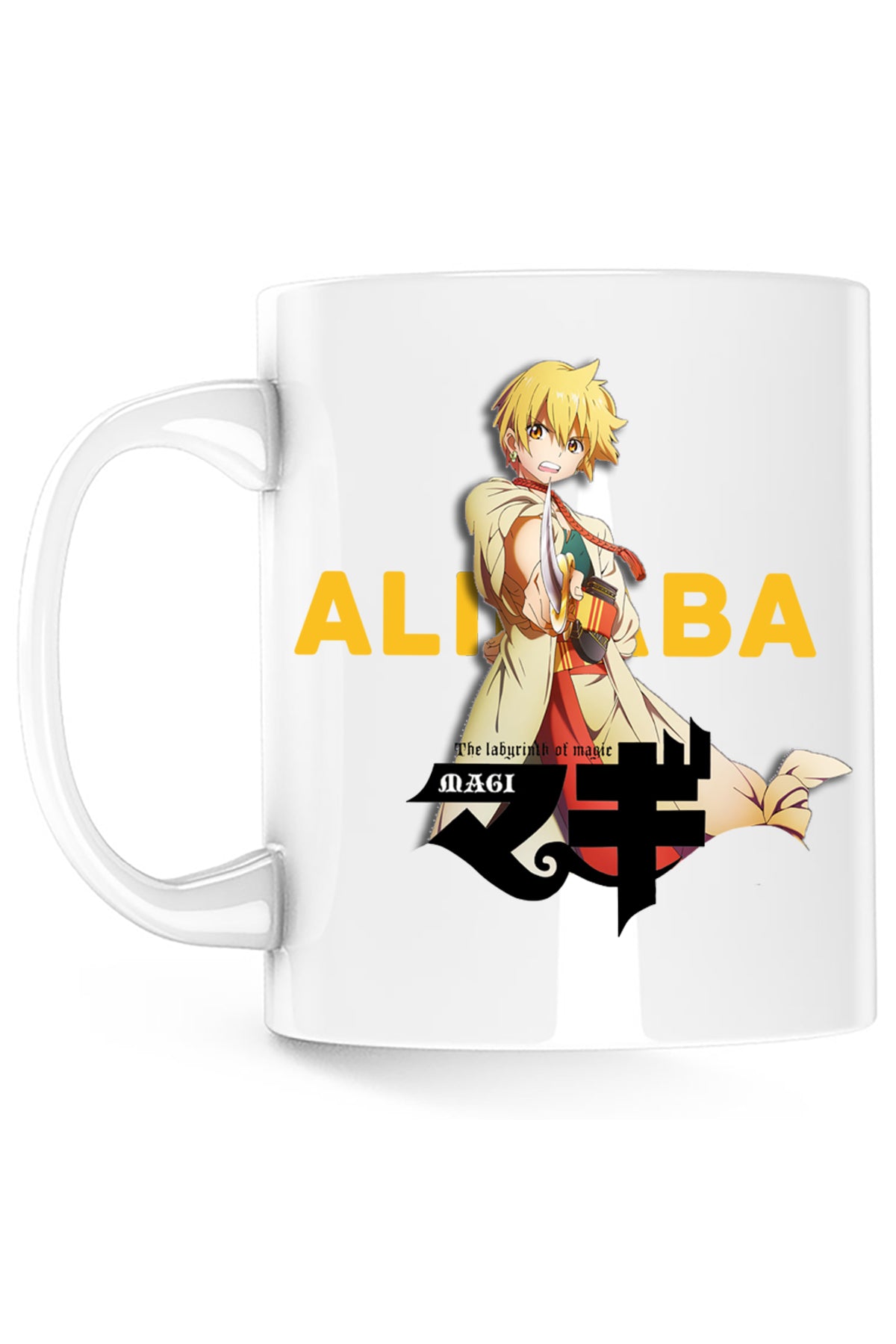 Cana Magi The Labyrinth of Magic Alibaba Fight Pose, alba, 330 ml