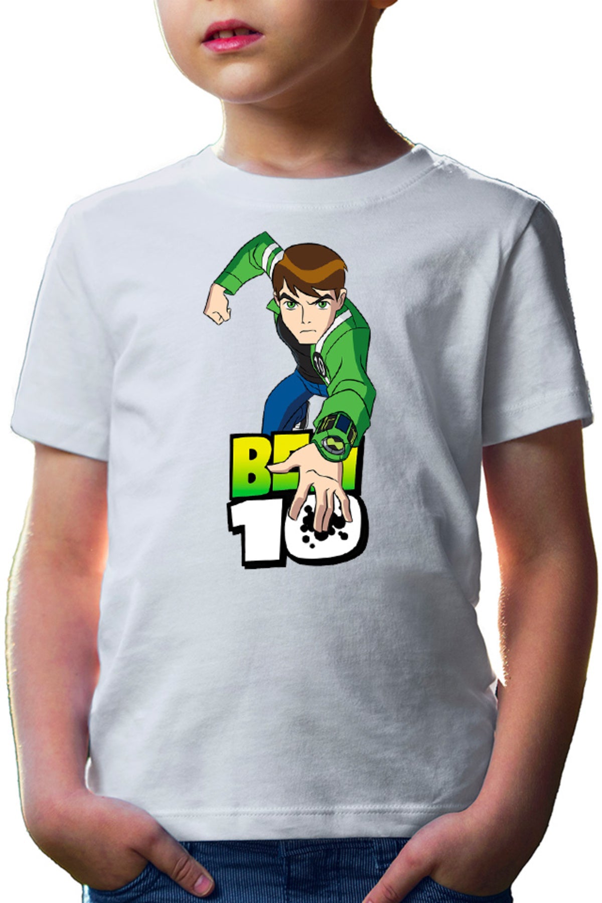 Tricou copii Ben 10 Logo Comedy Action Sci-fi Monsters Fight