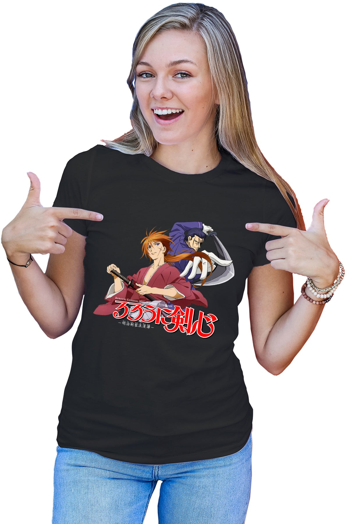 Tricou dama Rurouni Kenshin Hajime Bakumatsu Japan