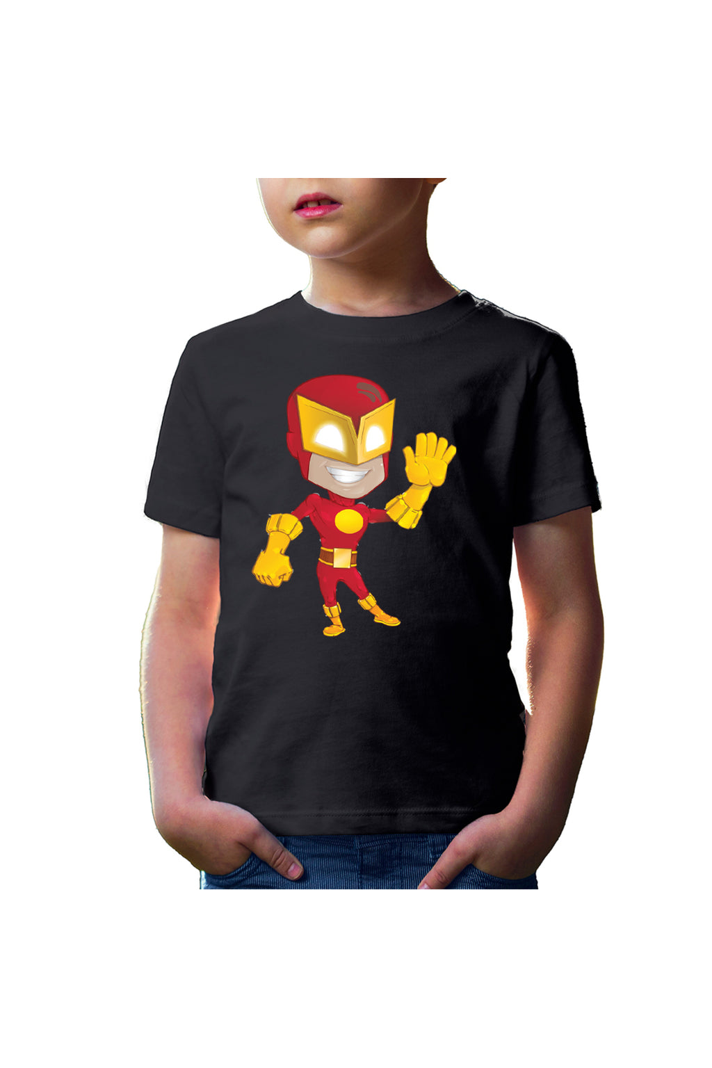Tricou copii The Flash Superhero Cartoon Comics