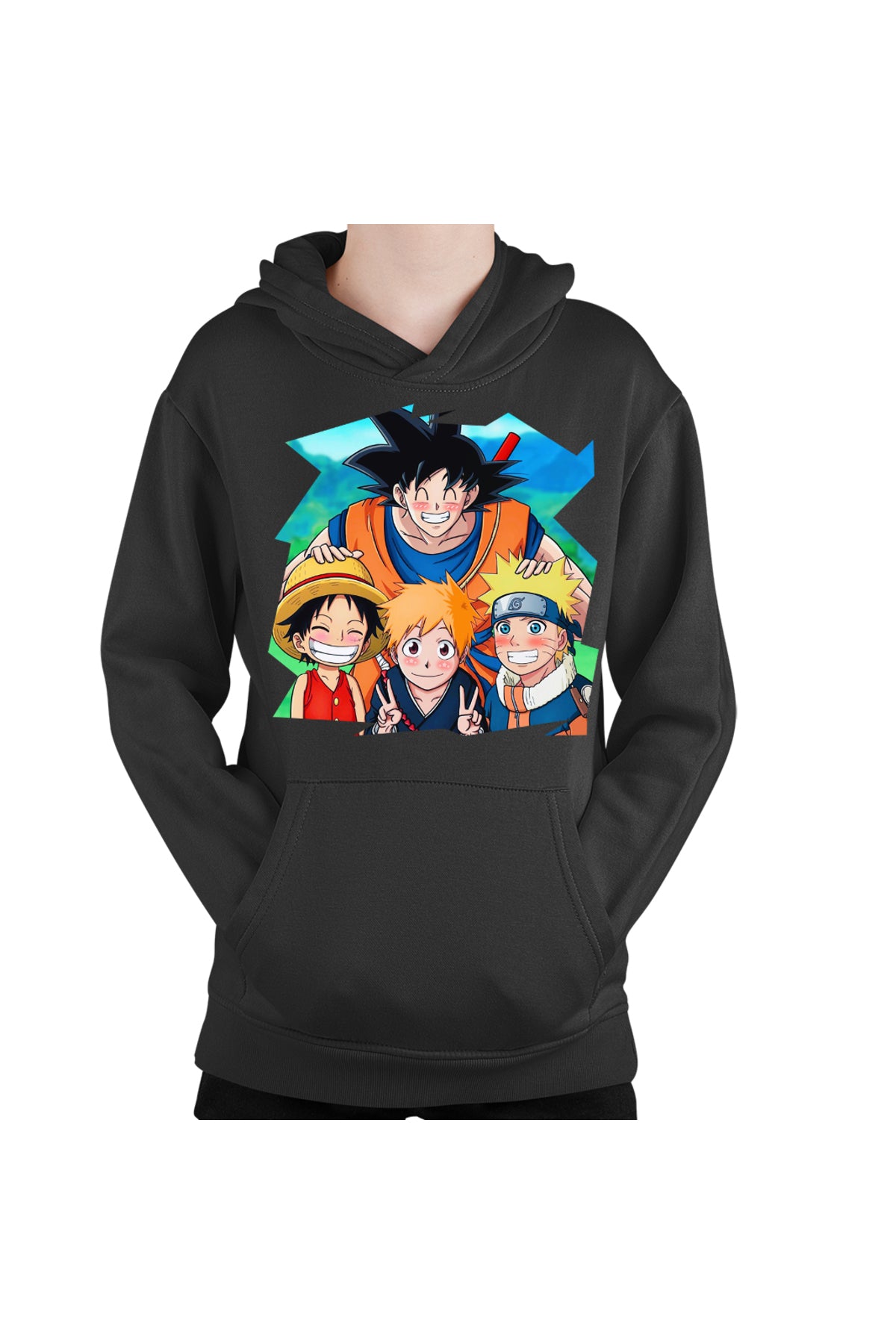 Hanorac copii Bleach Dragon Ball Z One Piece Animekage Naruto