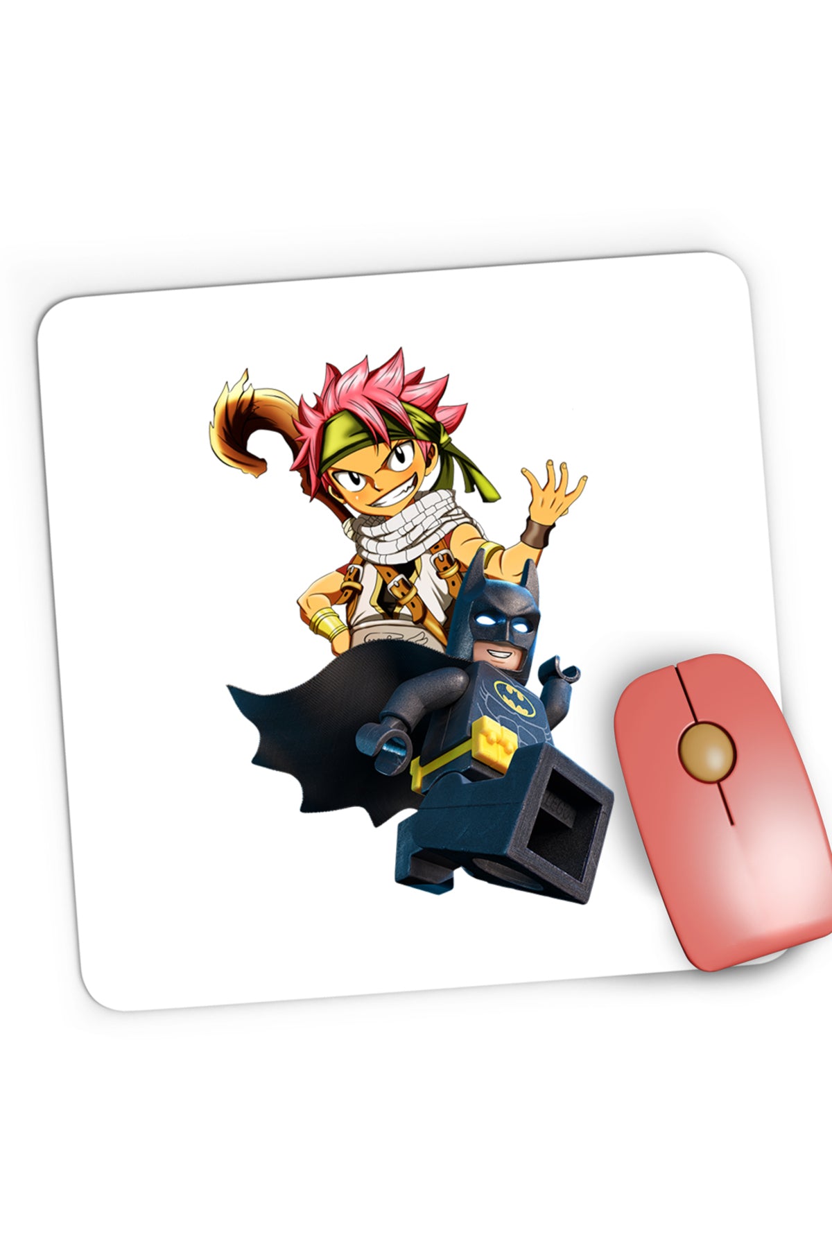 Mousepad Gaming Fairy Tail Batman Anime Manga, 21x19 cm