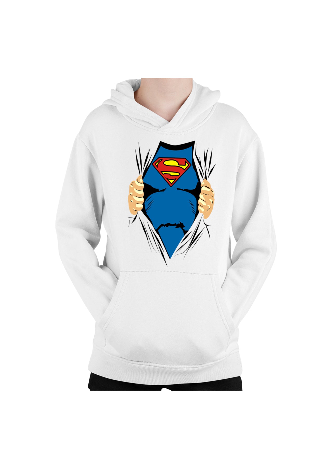 Hanorac copii Superman Clark Kent Pop Hero Men of Steel