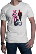 Tricou barbati Fortnite Pink Rabbit Skin Easter Event Spiderman Cool