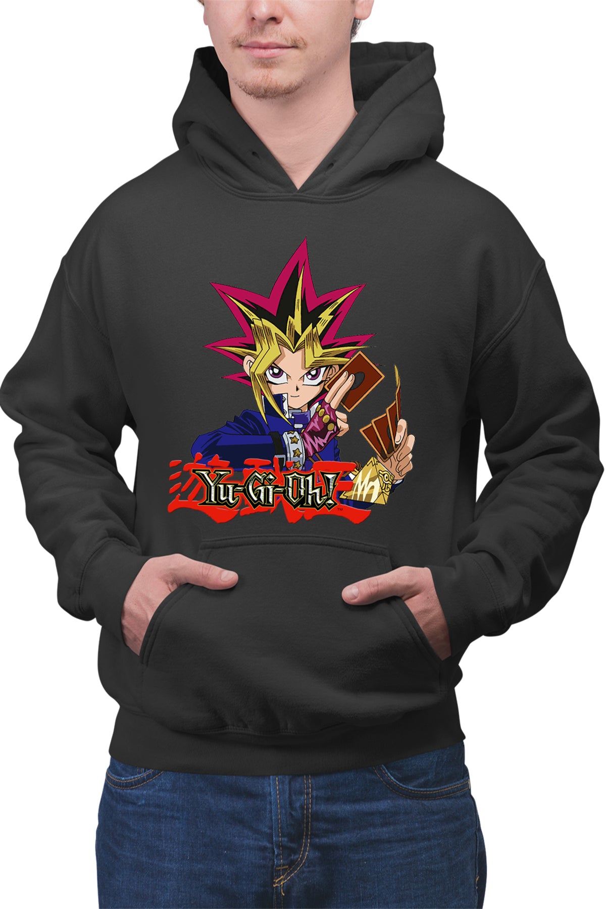 Hanorac barbati Yu Gi Oh Yugi Mutou Animekage Mangas Duel