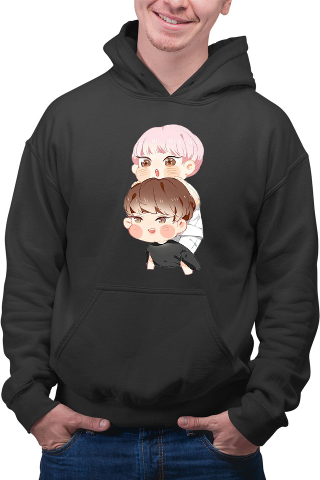 Hanorac barbati Seventeen K-pop Chibi Army The8 DK Kim Mingyu