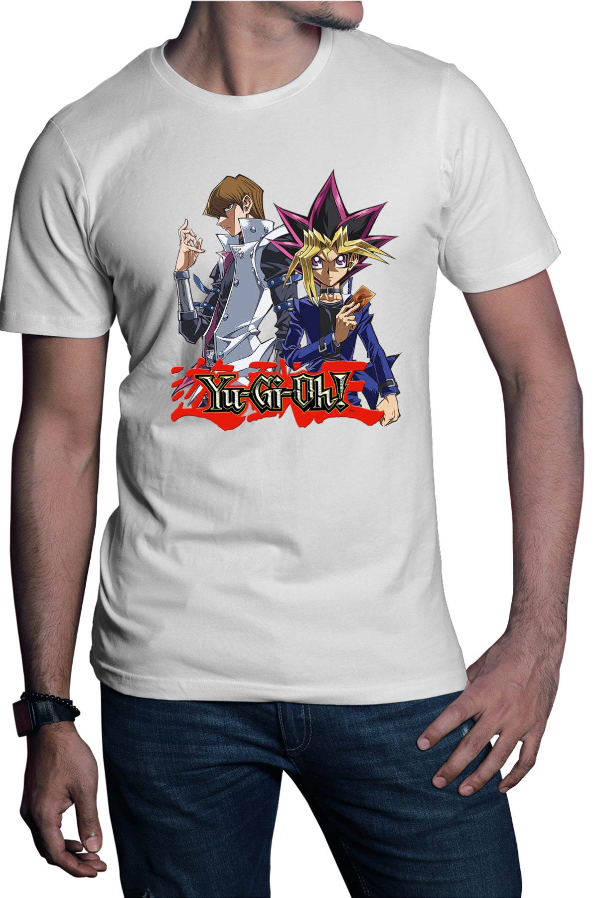 Tricou barbati Yu Gi Oh Mutou Seto Animeuri Mangas Optifine