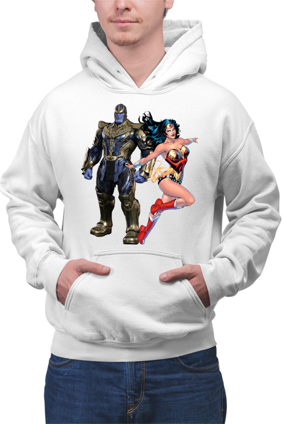 Hanorac barbati Thanos Wonder Woman Hero Villian Star