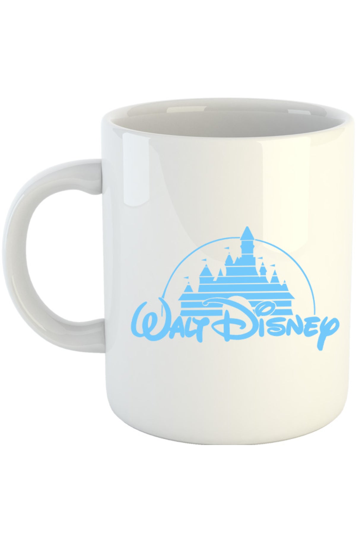 Cana Mickey Mouse Walt Disney Logo Castle, alba, 330 ml