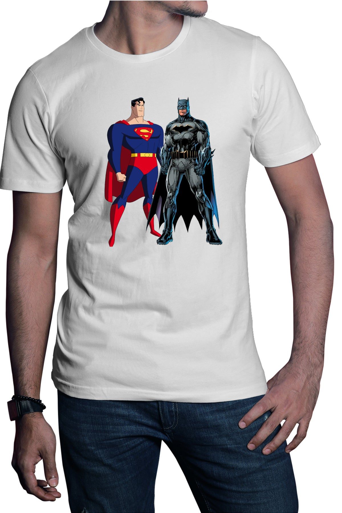 Tricou barbati Superman Batman Desen All Stars Marvel
