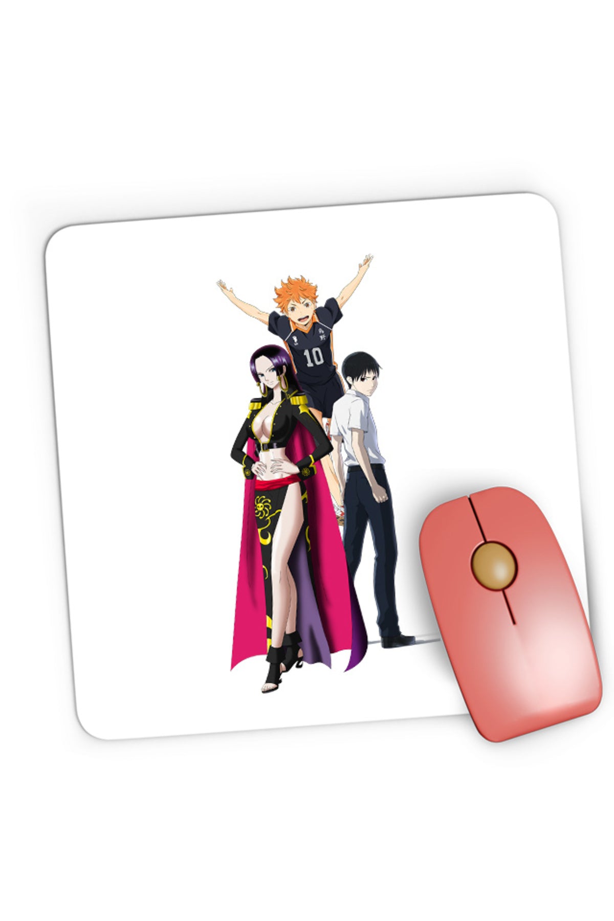 Mousepad Gaming Ajin Kei One Piece Haikyuu Sport Fantasy Horror, 21x19 cm