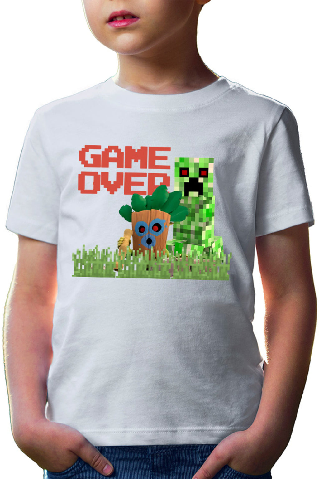 Tricou copii Clash Royale Strategy Game Multiplayer Minecraft Open World