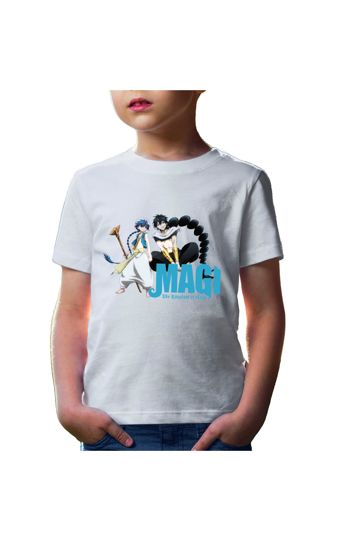 Tricou copii Magi The Labyrinth of Magic Alladin Animekage