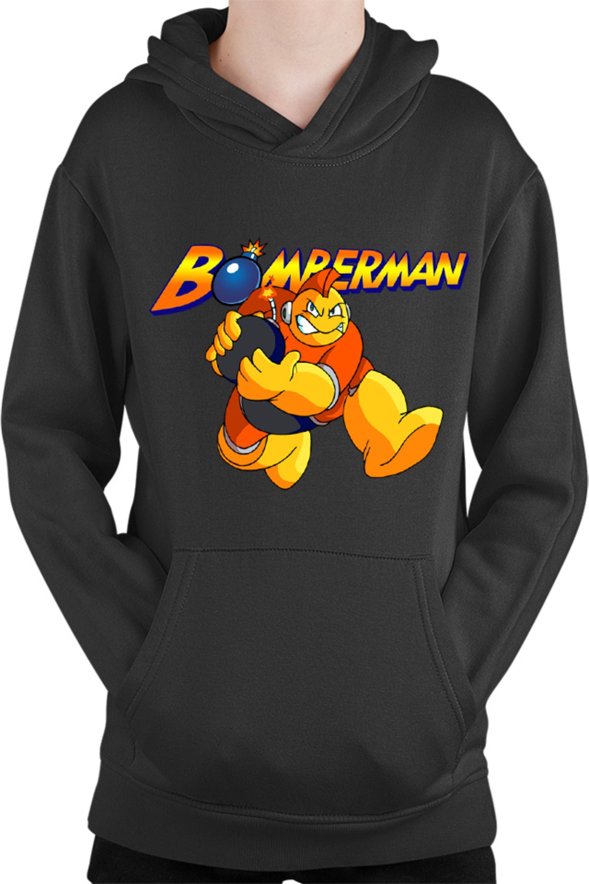 Hanorac copii Bomberman Run Bomb Logo Action