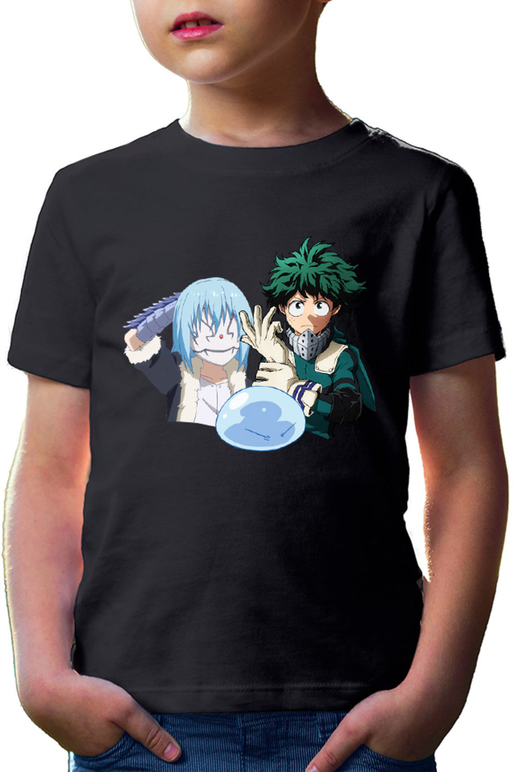 Tricou copii TenSura Hero Academia Eren Attack on Titan Rinmuru