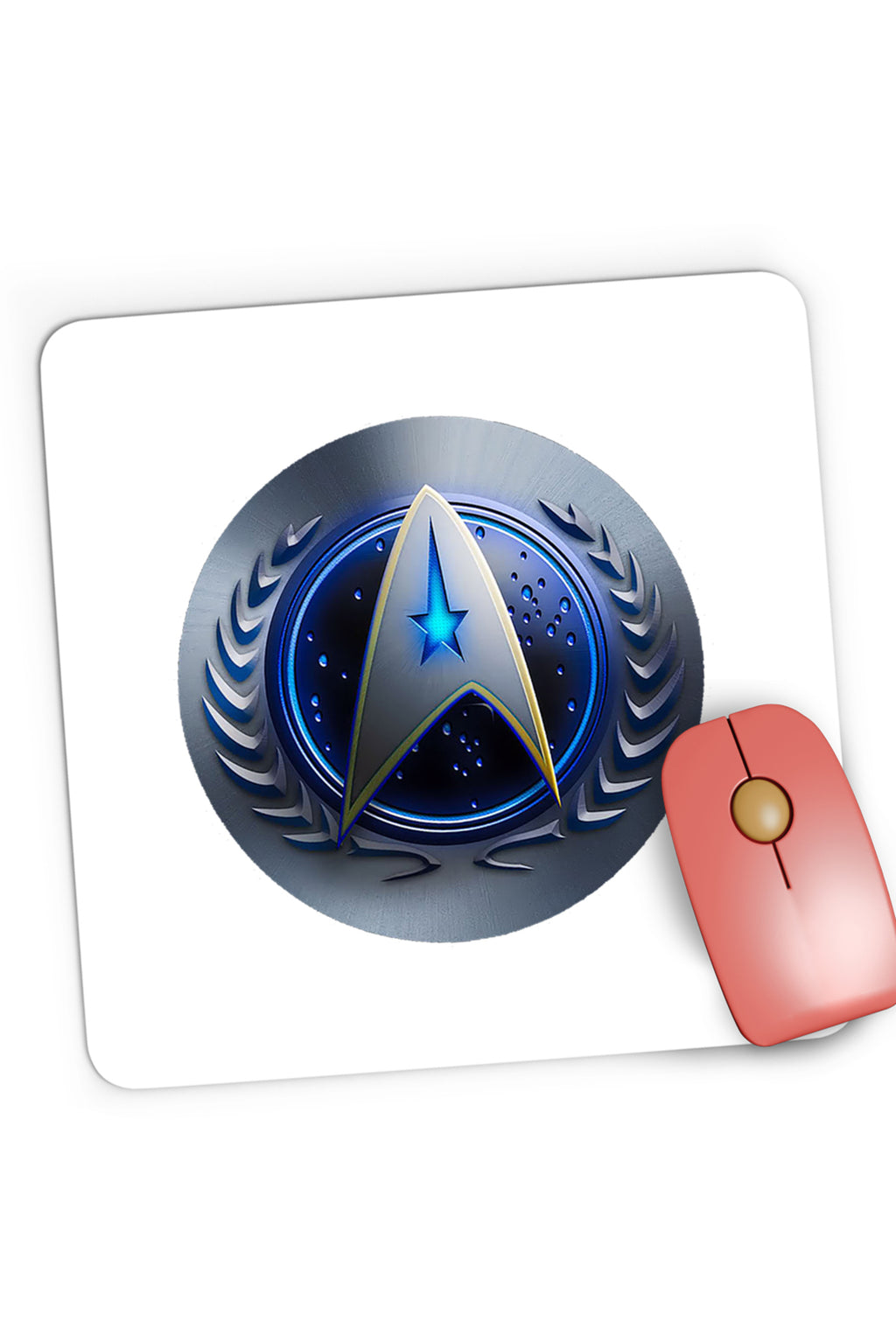 Mousepad Gaming Star Trek Starfleet United Federation Planets Emblem, 21x19 cm