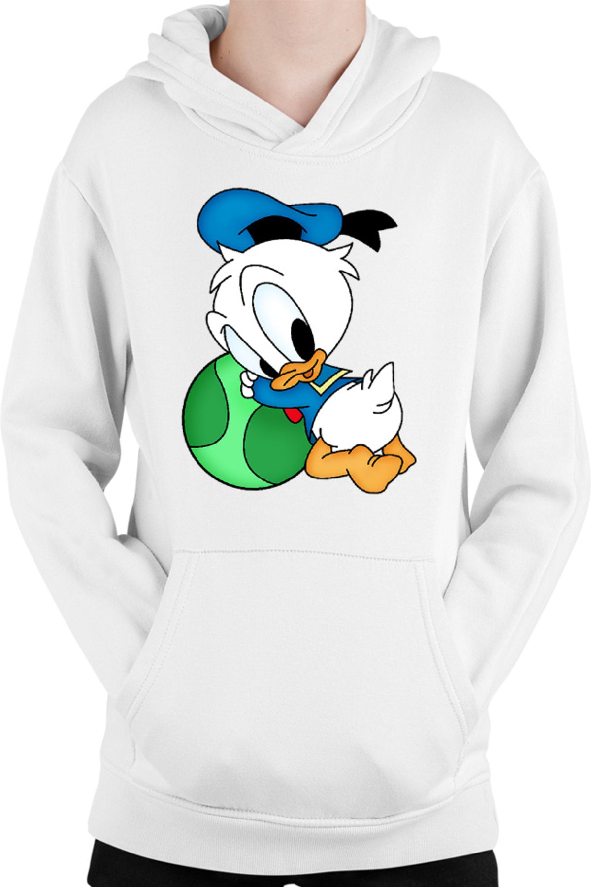 Hanorac copii Donald Duck Kid Chibi Duckling Ball Play