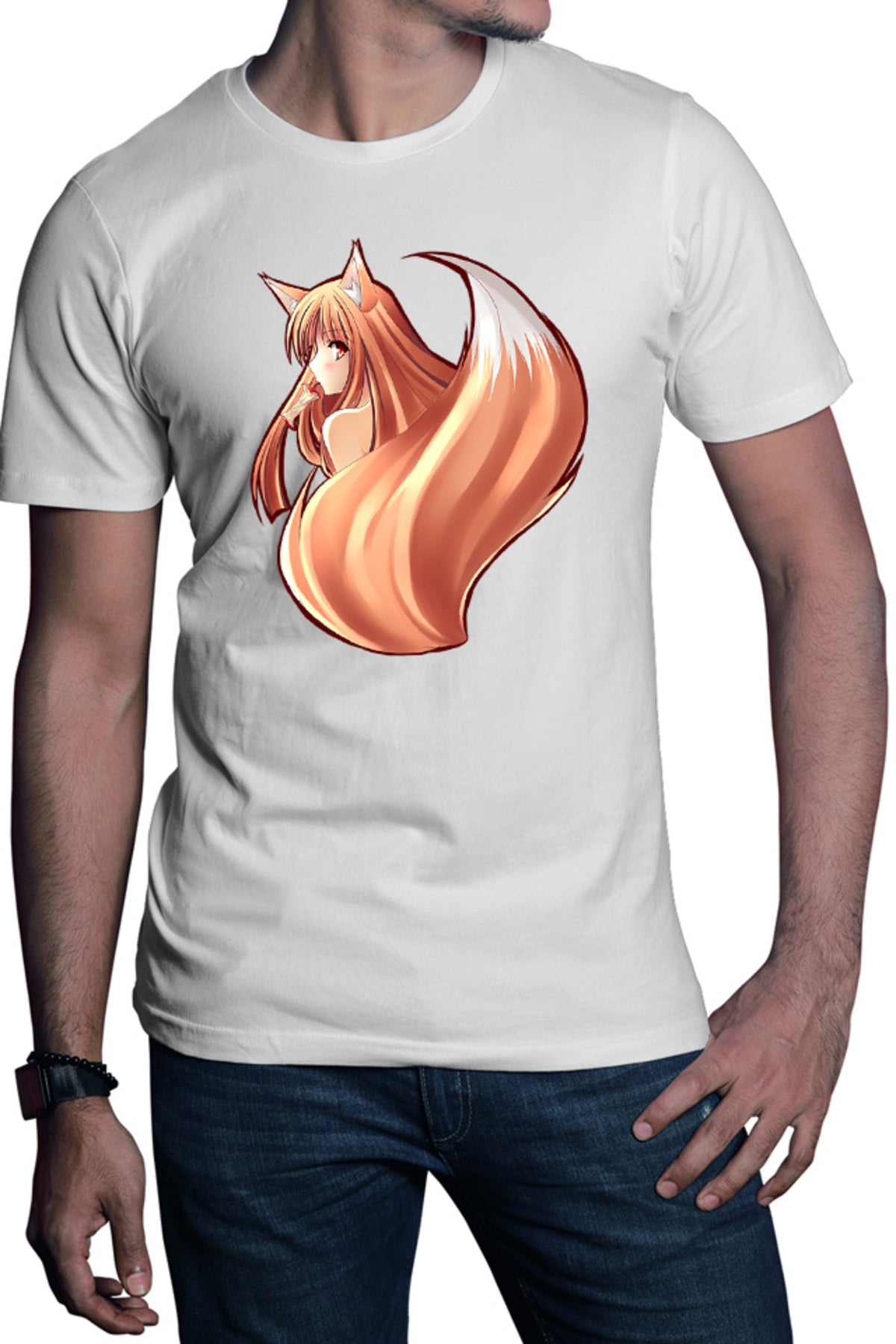 Tricou barbati Spice And Wolf Holo Anime Kage Otaku