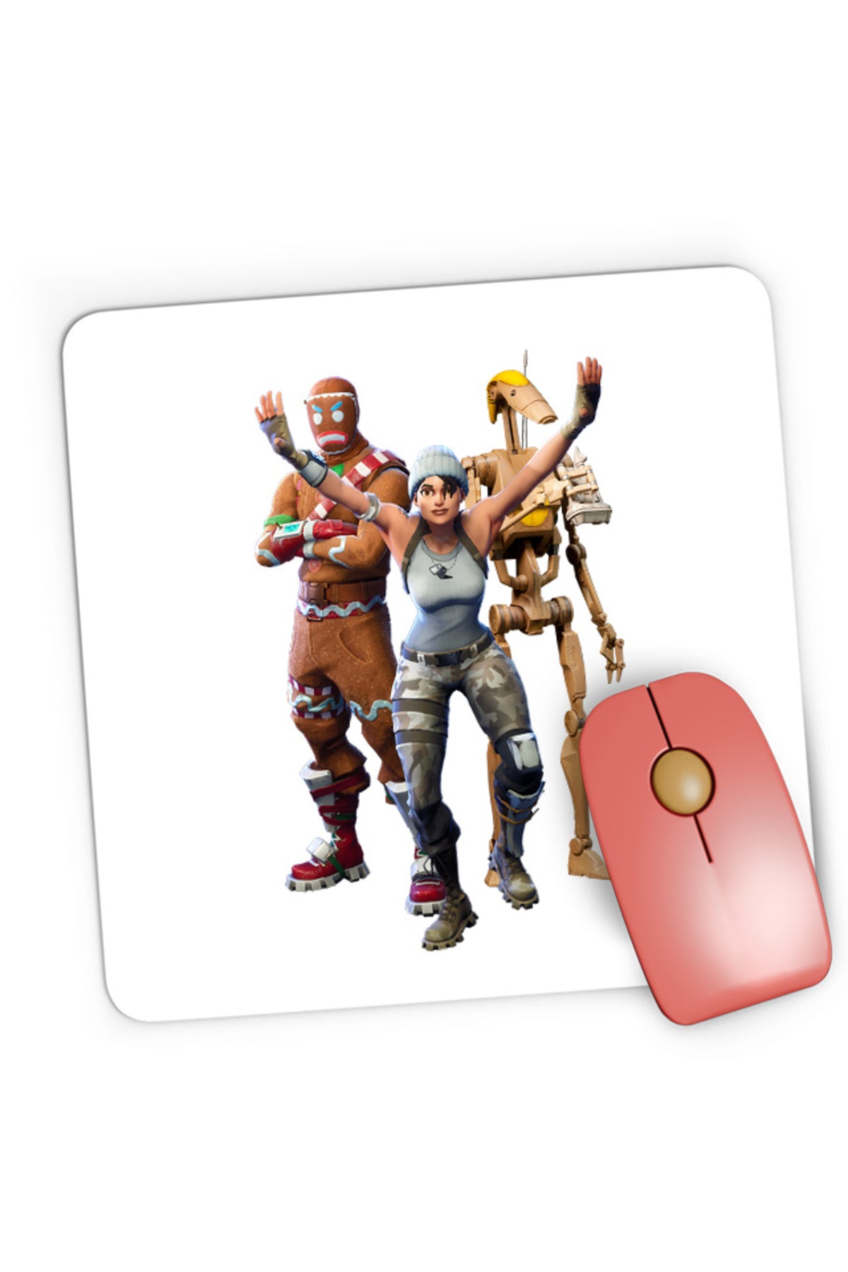 Mousepad Gaming Fortnite Happy Esports Star Wars Droid, 21x19 cm