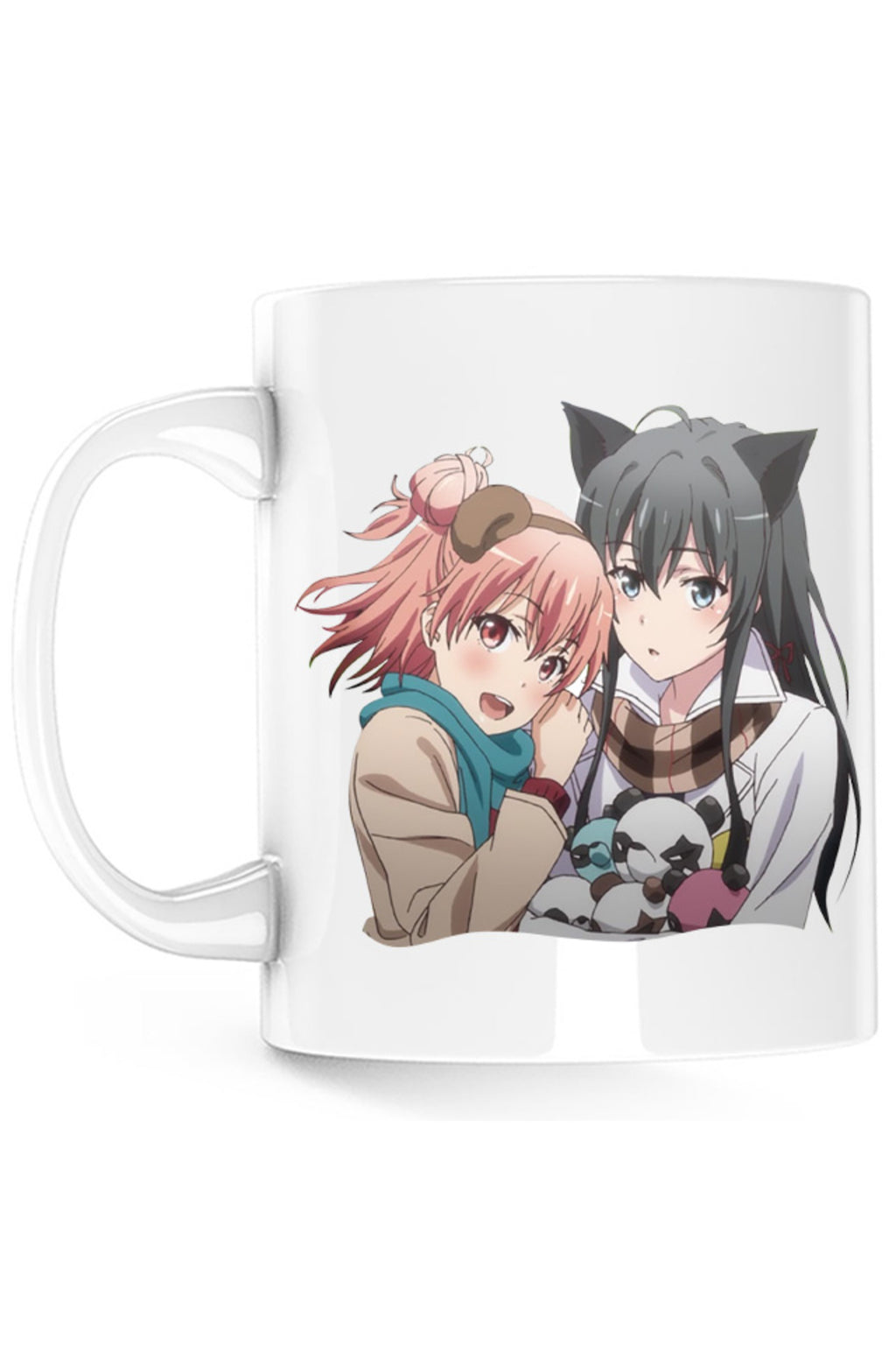 Cana OreGairu School Panda Bear Girls Anime Ponkan, alba, 330 ml