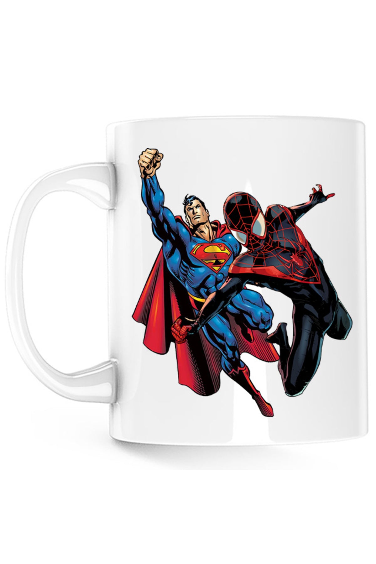 Cana Spiderman Superman Mission Venom, alba, 330 ml