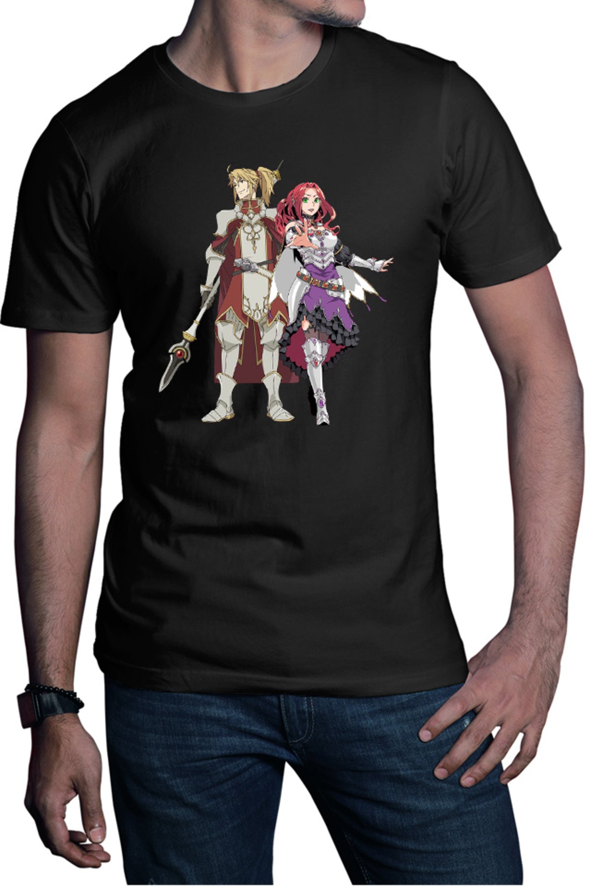 Tricou barbati Rising of the Shield Hero Malty Motoyasu Magic Wizard Medieval