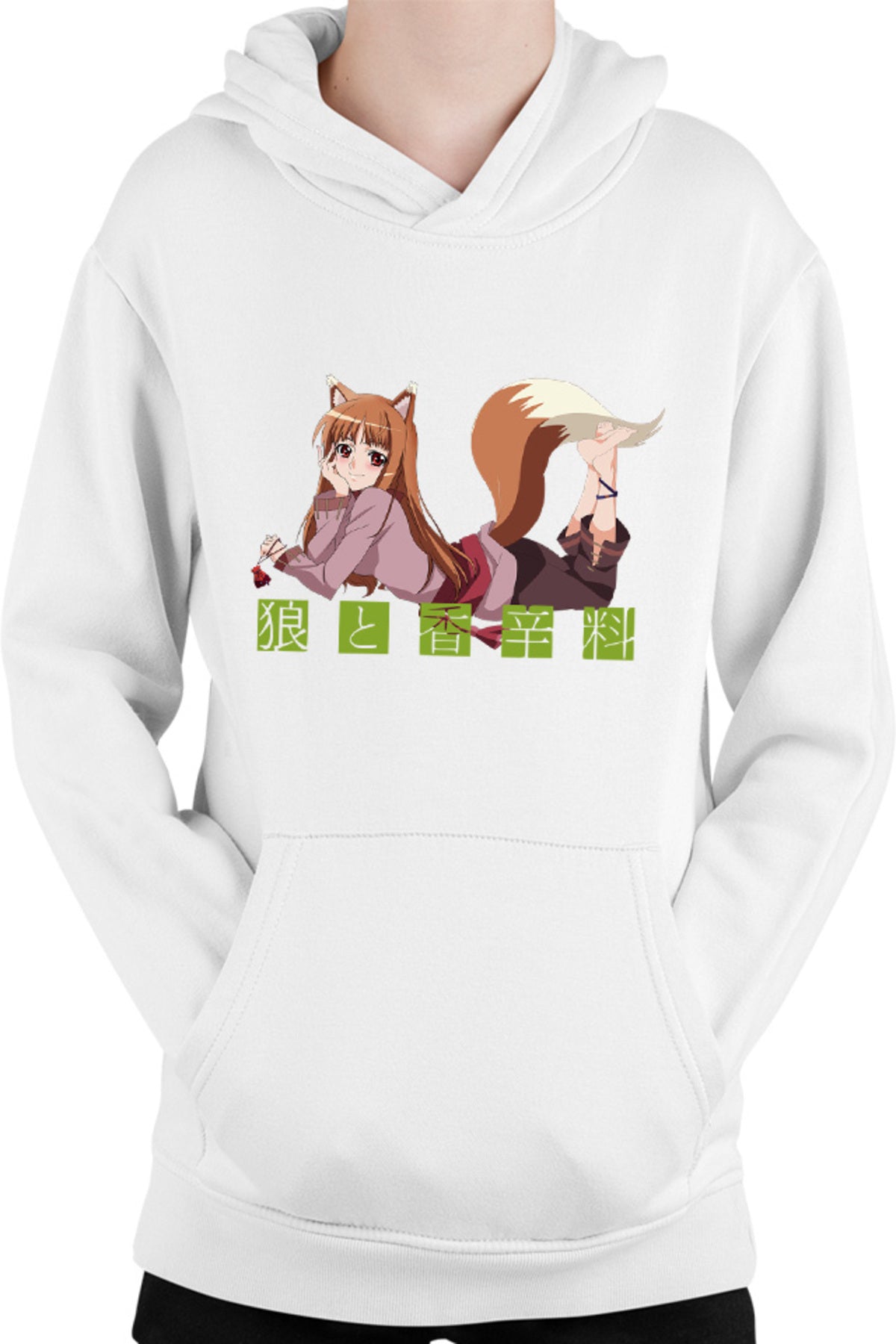 Hanorac copii Spice And Wolf Holo Anime Slice of Life
