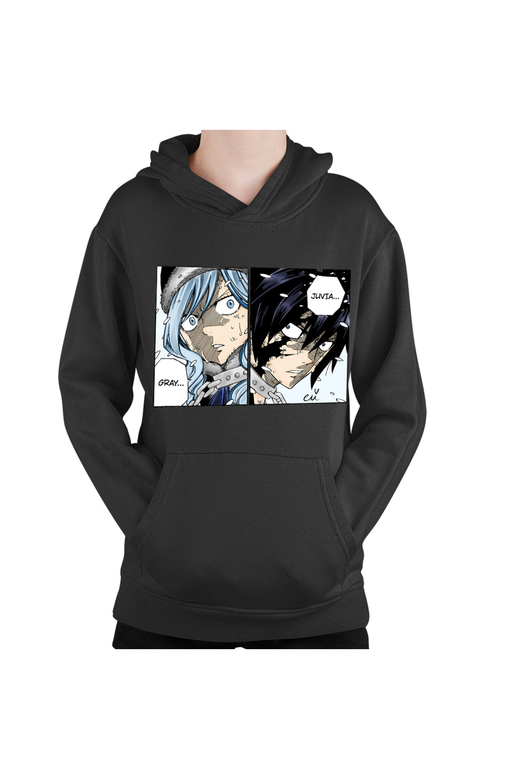 Hanorac copii Fairy Tail Otaku Manga Gray