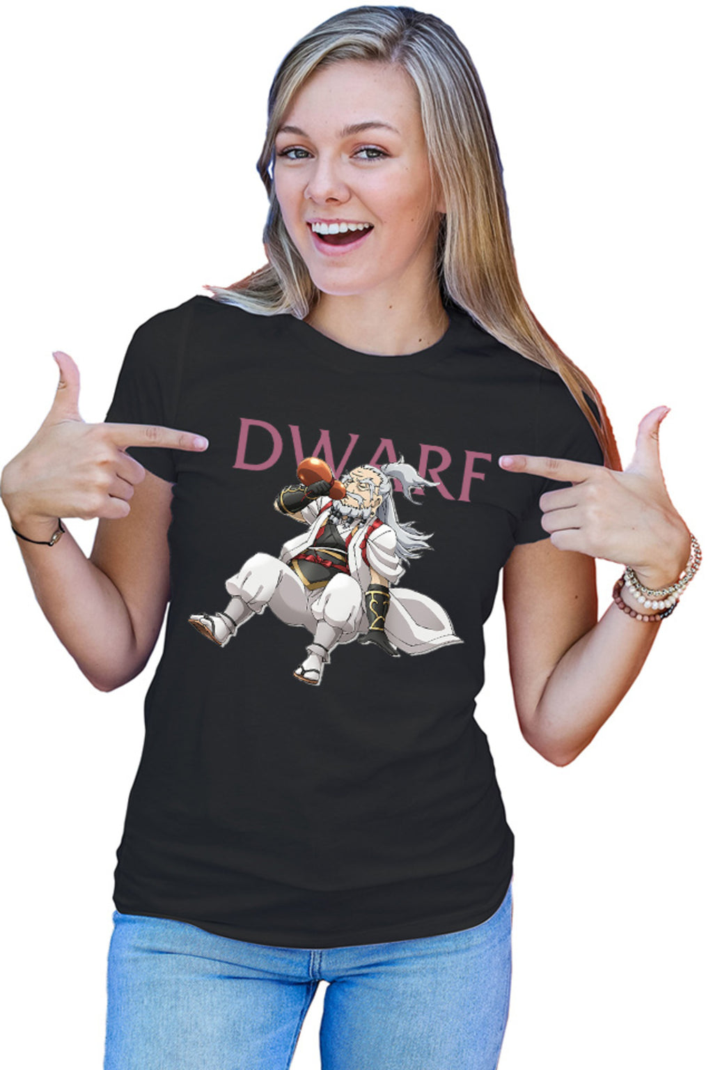 Tricou dama Goblin Slayer Dwarf Adventure Action Gore Different Sake